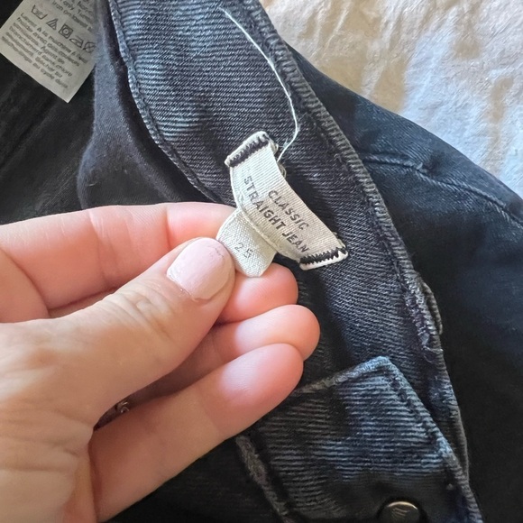 Madewell Perfect Vintage Straight Crop in Lunar Wash - Picture 5 of 6